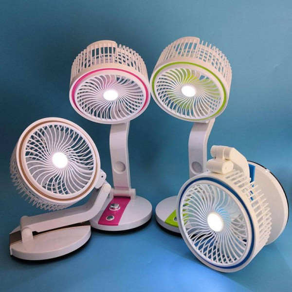 LR Rechargeable Folding LED Fan Light